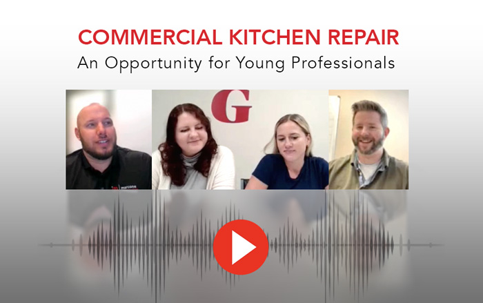 commercial kitchen repair career podcast image